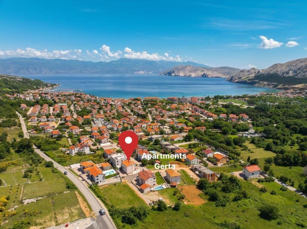 Apartments Gerta With Terrace Baska  Exterior photo